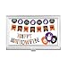 Flag Ghost Fear Halloween Corpse Business Card Holder Case Pocket Box Wallet