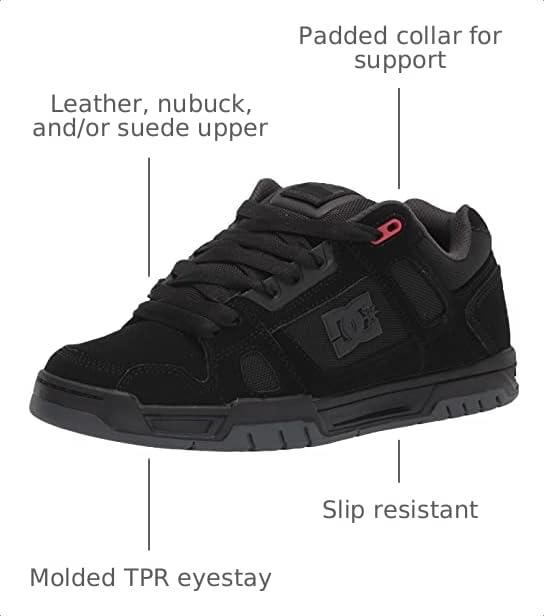 Image of DC Men's Stag Low Top Skate Shoe