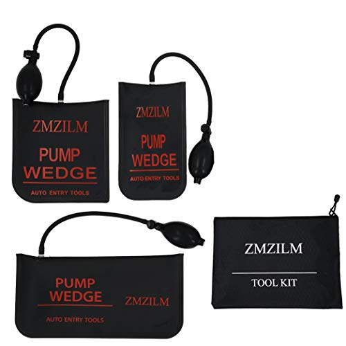 ZMZILM Full Professional Car Kit Air Wedge Pump Professional Leveling Kit & Alignment Tool Inflatable Shim Bag Auto Emergency Toolset