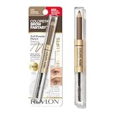 Revlon ColorStay Brow Fantasy, All In One Eyebrow Powder Pencil with Shaping Clear Gel, Gel Infused with Panthenol, Smudge-proof, 16HR Visibly Full Brows, 001 Ash Blonde