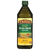 Pompeian Bold Spanish Extra Virgin Olive Oil - 32 fl oz - First Cold Pressed Olive Oil for Cooking - Single Origin - Bold Taste for Dipping and Drizzling