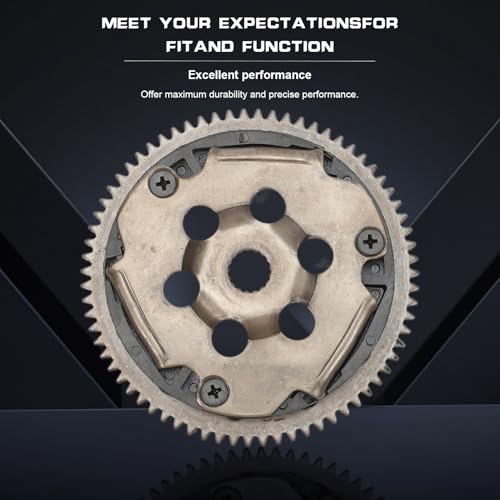 GNXfixt 13mm Anlasserfreilauf Starter für Y-ma-ha Aerox MBK Nitro REX Silverstreet Minarelli 2-Takt 50ccm Roller Anlasserset Freilauf + Gleitlager + Ritzel