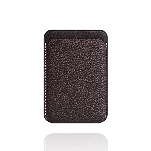 SLG Design MagSafe �J�[�h�P�[�X �E�H���b�g �{�v iPhone 12 �J�[�h���[ �w�� �d���g�h�~�V�[�g���� 2�����[ Full Grain Leather SD20800MS(�u���E���N���[��)�y�������K�i�z
