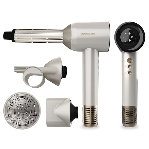 Sèche-cheveux effet Coanda Cecotec 4en1 pour sculpter des boucles sans chaleur