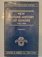 New Outline-History of Europe, 1500-1848, Reprinted 1950 B000VYKFO6 Book Cover