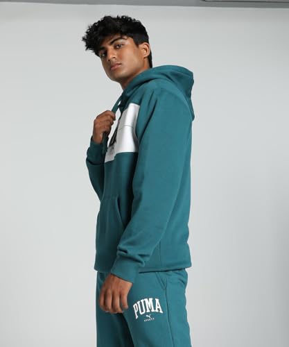 Image of Puma Men's Blend Cotton Hooded Neck Sweatshirt