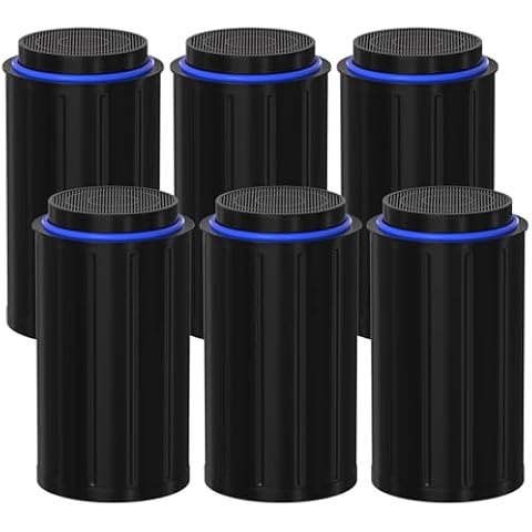 Allisfresh FC-50 Replacement Filters Compatible with Vitamix FoodCycler FC-50 and and FC-30 models, with Activated carbon filters, 6 pack Cover
