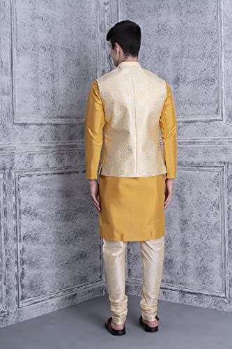 Image of Ethluxis Men's Silk Blend Kurta Set