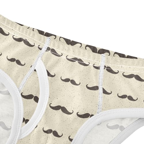 Yuiboo Boys' Briefs Underwear Pure Cotton Toddler Cotton Underwear for Boys A Father's Day in Sizes 4T4