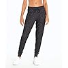Jessica-Simpson-Sportswear-Womens-Ronnie-Jogger-Pant Jessica Simpson Sportswear Ronnie Jogger Pant, Heathered Black, Medium