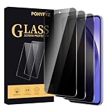 POHYPYZ 3 Stück Sichtschutz Schutzfolie für Samsung Galaxy A54， Anti-Spy Schutzglas，Sichtschutz Displayschutz，Sichtschutzfolie，Datenschutzfilter，9H Härte，Kratzfest，Bläschenfrei