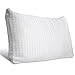   Pillow for sleeping, Soft Bed Pillow with Ice Silk&Plush Pillow Cover for Summer&Winter, 50 Individually Pocket Spring，Washable&Removable Pillows by Amada(Queen)