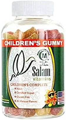 Salam Vitamins, Children's Halal Gummy Vitamins, 120 Count