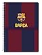 safta F.C. Barcelona 1. Team 25/26 Notizbuch, Viertel, 80 Blatt, Hardcover, 1 Design, ideal für Kinder verschiedener Altersgruppen, bequem und vielseitig, Qualität und Widerstandsfähigkeit, 15,5 x 22