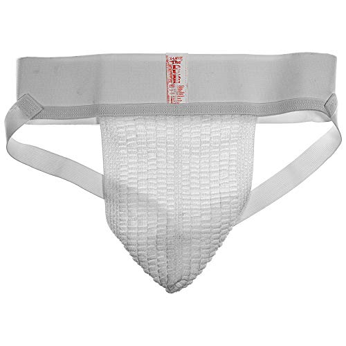 Duke pro athletic supporter - white - x-large