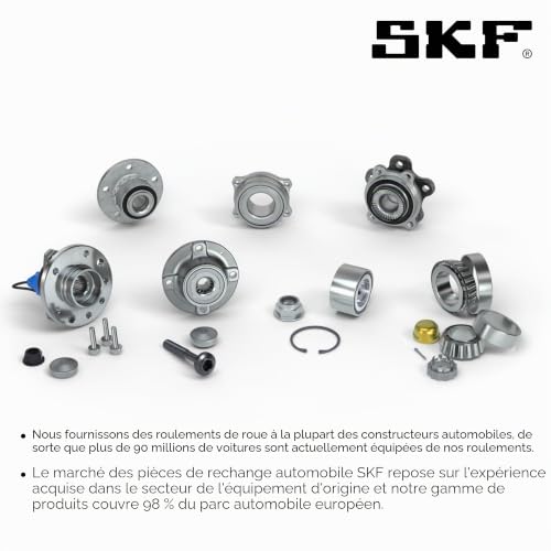 Roulement de roue SKF VKBA6649F à double rangée de billes Audi A4