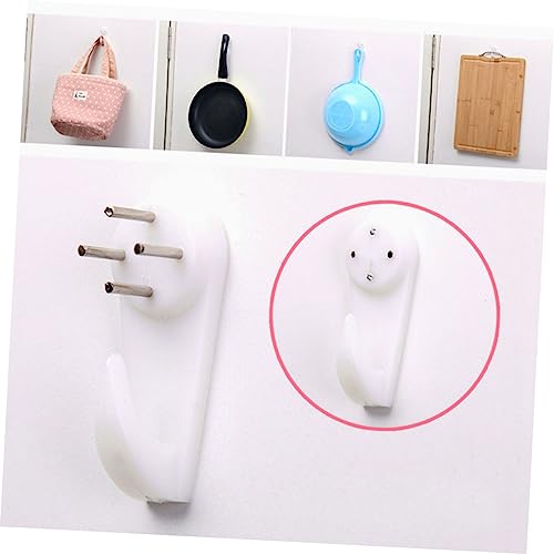 Image of Homoyoyo Seamless Hooks Nail Drywall Hooks Nails for Hanging Wall Decor and Photo Frames