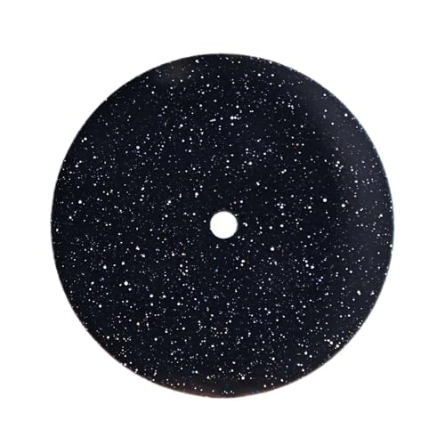 Esfera NH35 hecha de malaquita azul estrellado brillante de 28,5 mm fondo negro