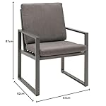 OUTLIV. Sydney Diningsessel Aluminium Anthrazit