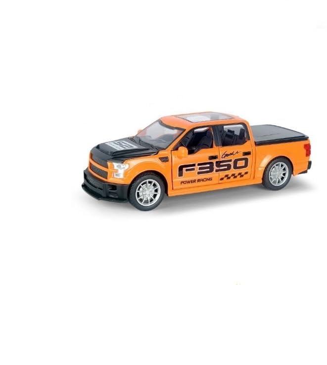Fezeedi Trucks F150 Orange Raptor Pickup Truck Toys for Boys Diecast Metal Model Truck with Light and Sound Pull Back Car Toys for 3+ Year Old Kids (1:24 Raptor Car - Orange) (B0DD7H62ZY) Amazon Price History, Amazon Price Tracker
