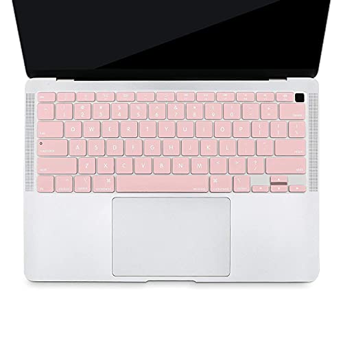 Mosiso MO-KC-NWST20-13ARM-RQ Keyboard Cover Compatible With Macbook Air 13 Inch 2022 2021 2020 Release A2337 M1 A2179 Retina Display With Touch Id Backlit Magic Keyboard, Waterproof Protective Silicone Skin thumb #6
