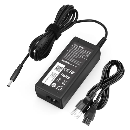 65W Charger for Dell Laptop Charger AC Adapter for Dell Inspiron 15 3000 5000 Series 15-3552 3558 3567 5551 5555 5558 Laptop Power Supply Cord