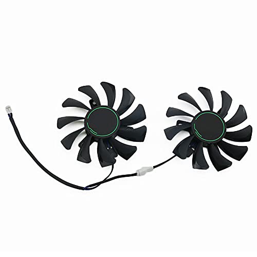 Rakstore HA8010H12F-Z 75mm OtBbNJ[h pt@ Kp MSI Ƃ̌݊ GTX 1650 GTX 1650 Super Ventus XSp ÉN[[t@