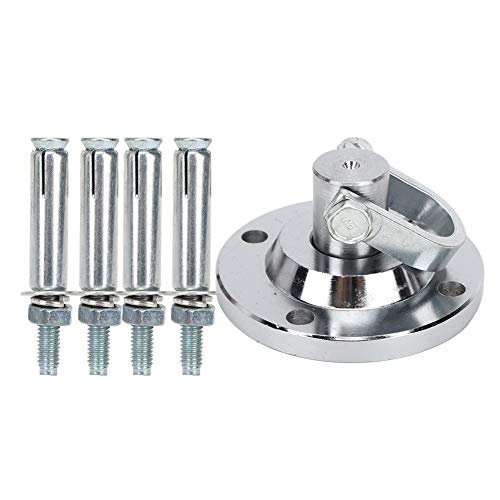 Natudeco Sandbag Buckle Boxing Sandbag Rotating Steel Buckle Hook Roof Swing Hanging Chair Fixed Plate Buckles for Fitness Equipment Accessory