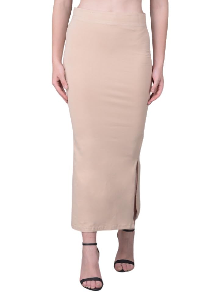 Image of Comfort Lady Women Cotton Blend Saree Shapewear /Saree Shapers Underskirt /Saree Petticoat