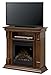 DIMPLEX Deerhurst Media Console Electric Fireplace with Logs Burnished WALNUT/5120