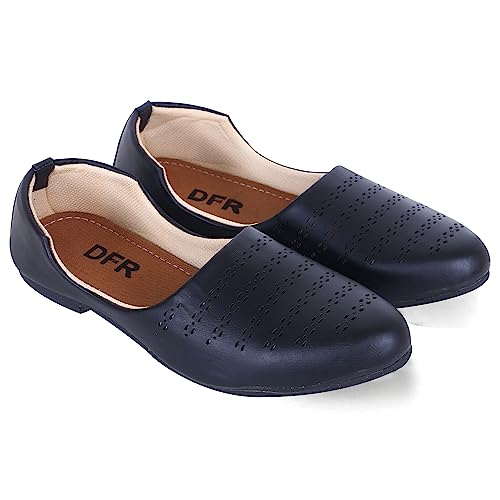 Image of DFR Men's Ethnic Juttis Mojaris & Casual Shoes Loafers