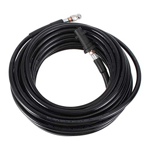 CIYODO 15m Long Power Washer Pressure Washer Hose for Washer High Pressure Washer Hose Sewer Dredging Hose