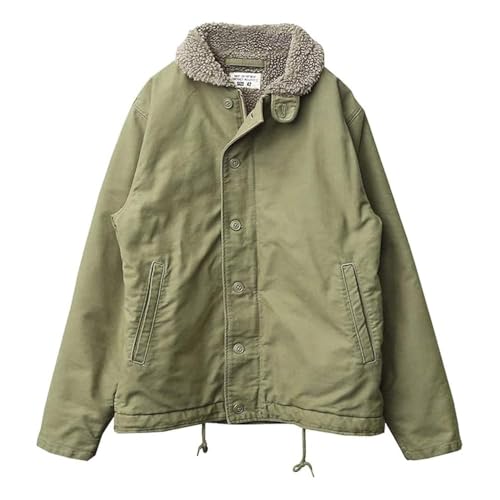 [WAIPER] �ĊC�R U.S.NAVY N-1 �f�b�L�W���P�b�g SOLID - TAN�yWP01�z (JP, �����T�C�Y, 48, TAN)