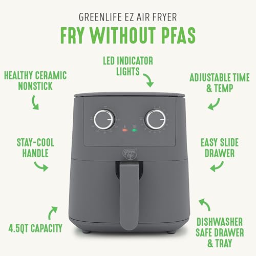 GreenLife 4.5QT Air Fryer