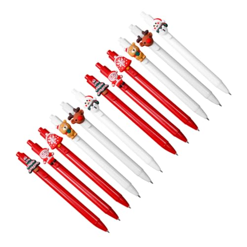 Set de 12 bolígrafos de gel para Navidad Magiclulu
