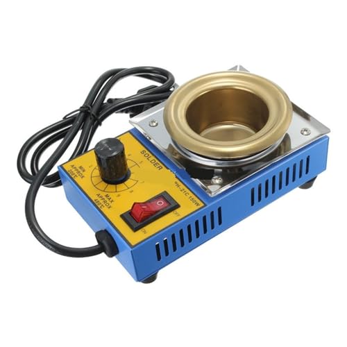 Crisol de soldadura de 150W que evita daños en circuitos con baño desoldador de acero inoxidable 2