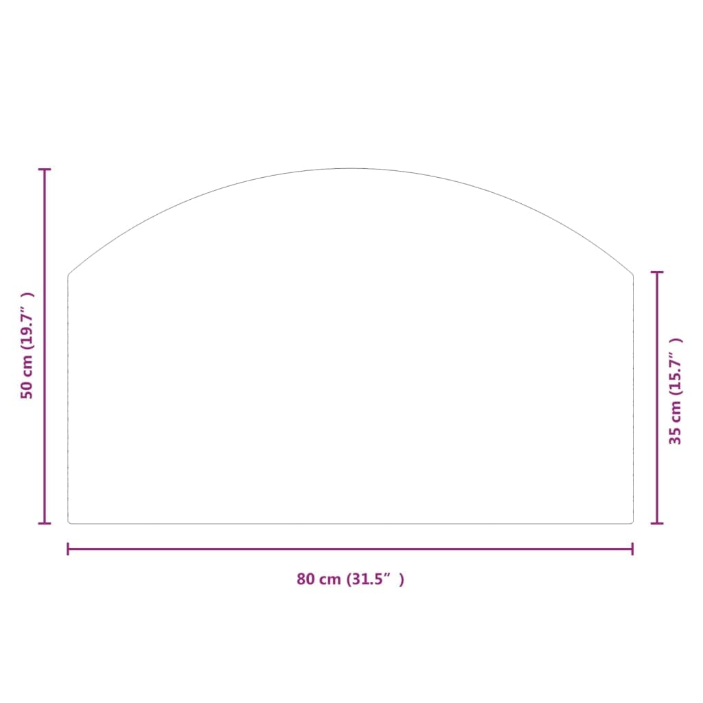 Plaque en Verre pour Cheminée, Tapis de Cheminée Plaque de Protection Anti Feu Plaque de Verre pour cheminée 80x50 cm