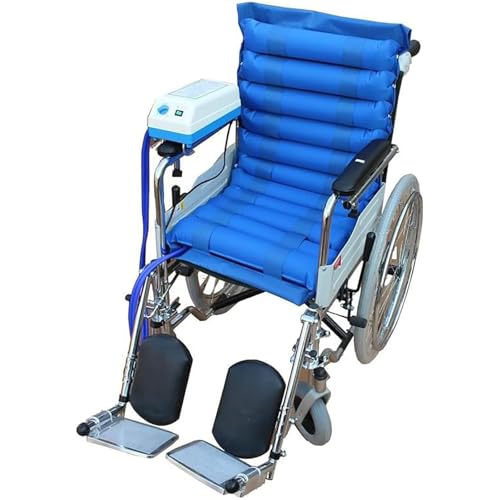 Gift Edian Cojín Inflable para Silla De Ruedas, Colchón De Aire Alternado con Alivio De Presión, Que Promueve El Flujo Sanguíneo para Pacientes Que Permanecen Sentados por Períodos Prolongados.