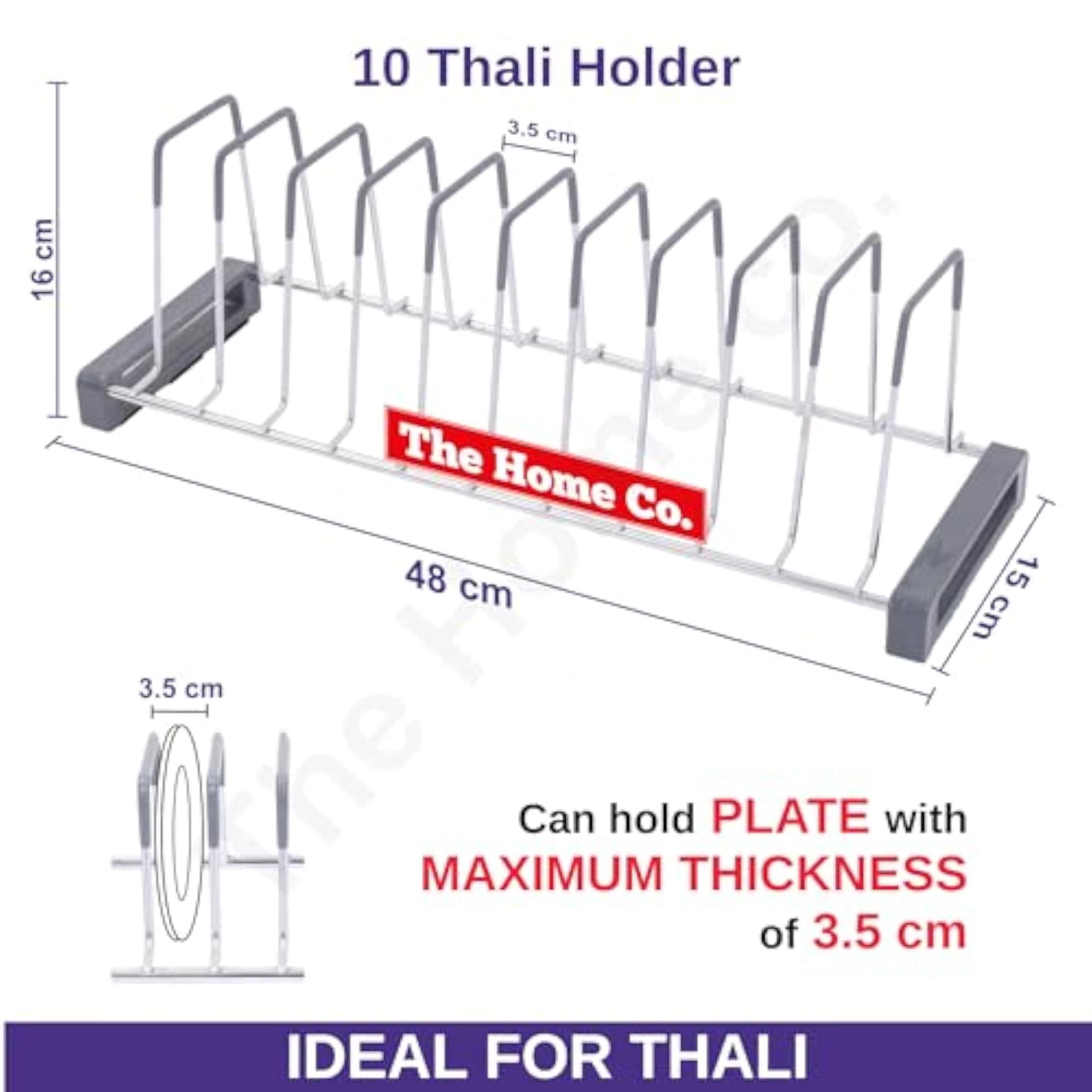 Stainless Steel Modular Kitchen Basket Plate Fixer Set