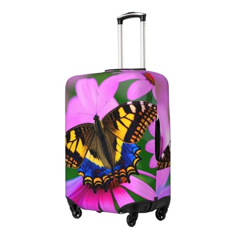 Floral Butterfly Luggage Covers For Suitcase Approved,Suitcase Cover Protector Fit 18-32 InchLuggage2