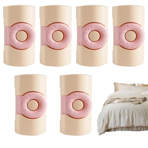Clips de sábana, soporte de hojas del colchón, abrazaderas de sábana ajustables, cinturones de sujeción de sábana de 55–250 cm para la cama sin arrugas, tensor de láminas adecuada con, abrazaderas de