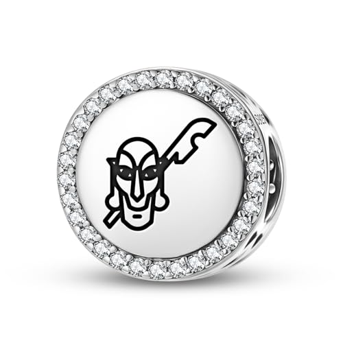 Breloque argent 925 totem île de Pâques cadeau spirituel original pour femme