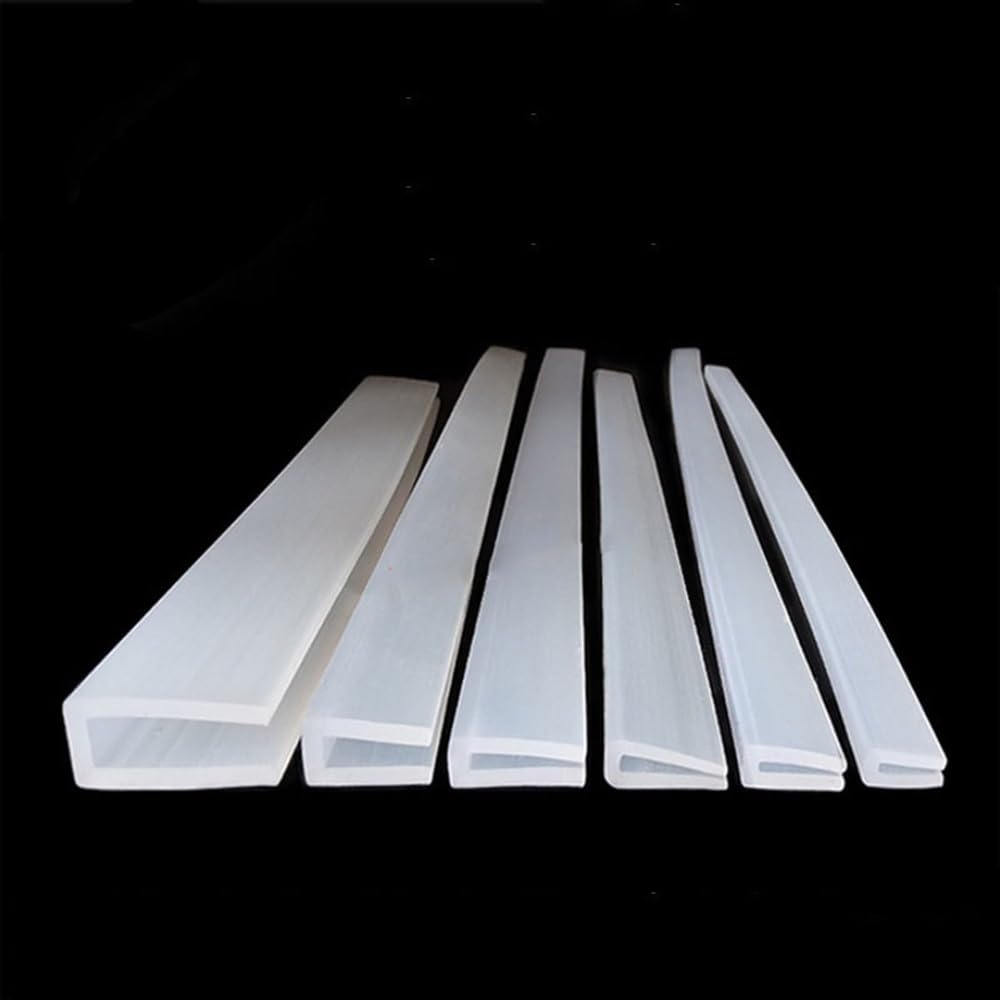 Amazon.com: Petabo Glass Thickness 0.5-10mm U Channel Silicone