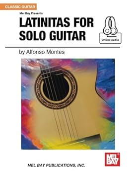 Paperback Latinitas for Solo Guitar Book