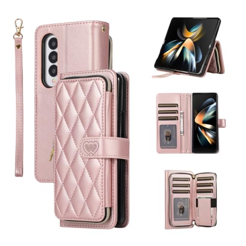 Protection Galaxy Z Fold 5 zippée pour éviter de perdre vos cartes bancaires