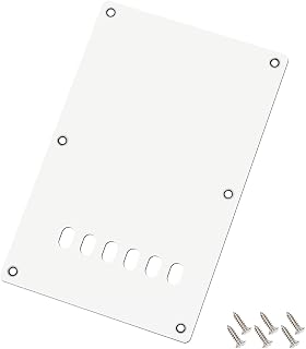 Banworks 3-Ply ST Backplate 6-Hole Straight Edge Tremolo Cavity Cover