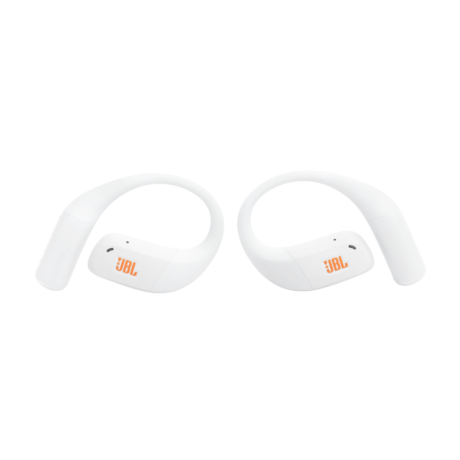 JBL Endurance Zone écouteurs Sportifs Ouverts sans Fil True Wireless, Conception Crochet d'oreille, JBL OpenSound, 32 h d'autonomie, étanches IP68, Google Finder, appli JBL Headphones, Blanc