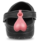 Set of 2 Shoe Charms/Nuts/Balls for Girls Boys, Balls for Shoe Nuts, Distinctive Shoe Decoration Accessories, Noticeable Shoe Clips for your Shoes,Funny Birthday Christmas Present for Men(Pink)