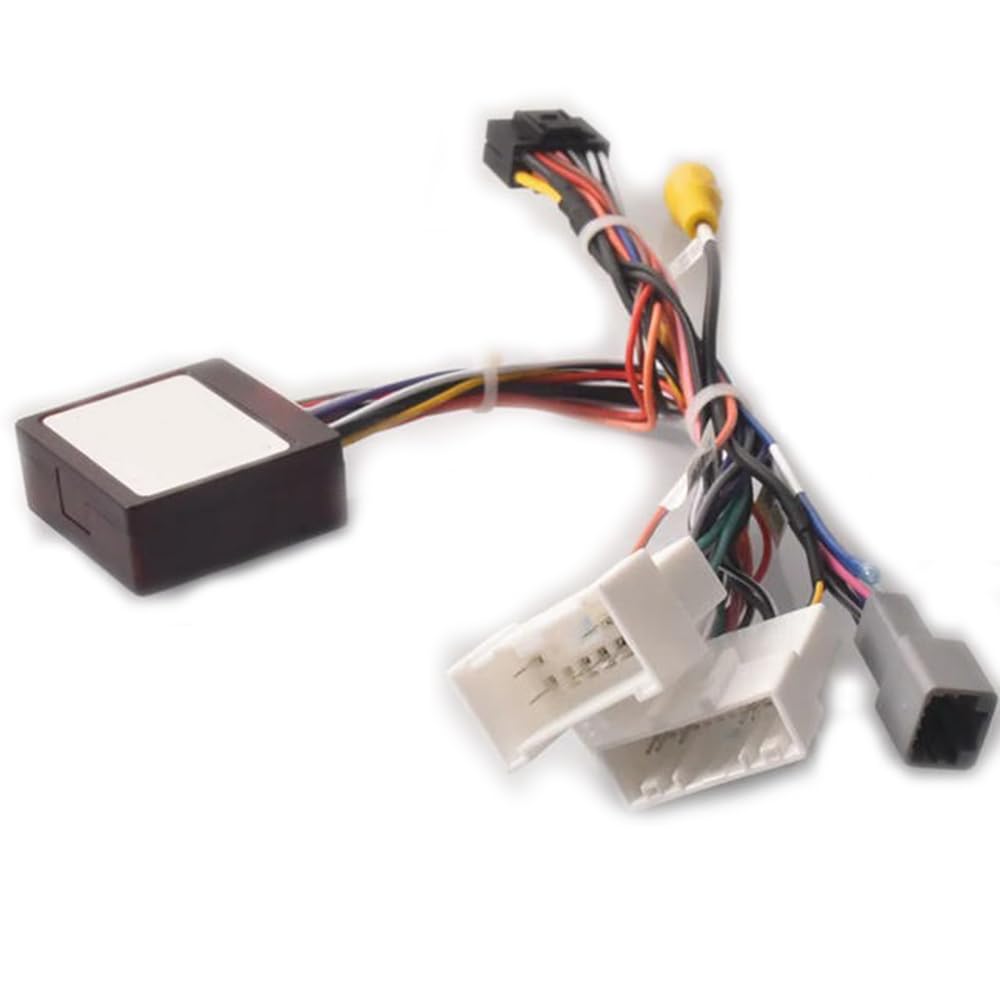 Oulesh Arnés Cableado para Renault Captur Clio 2017-2019, para Android de 16pin Adaptador de Cable de arnés de cableado estéreo de Radio de Coche