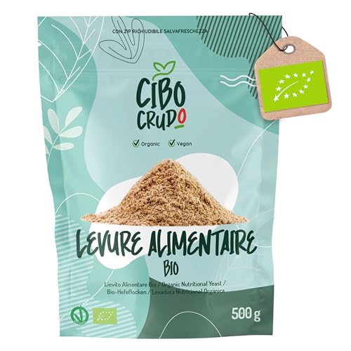 Levure Nutritionnelle BIo en Flocons Bio et Premium - 500g. Levure Sans Gluten Alimentaire Dietetique. Levure Alimentaire Cru. Levure Maltée. Nutritional...